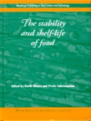 cover image of The Stability and Shelf-Life of Food